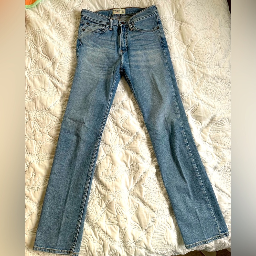 Abercrombie kids straight jeans size 15/16